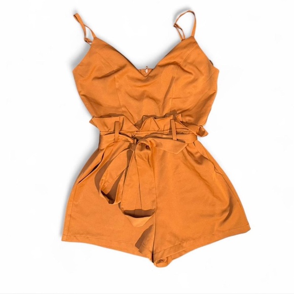 Windsor Tie-Waist Romper - Picture 2 of 4